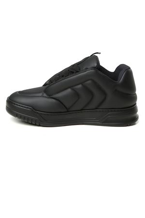 Sneaker in pelle nera THOMAS NICOLL | 510PELLENERO